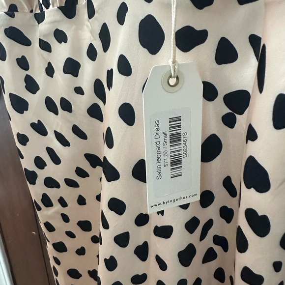 Leopard Print Spaghetti Strap Dress